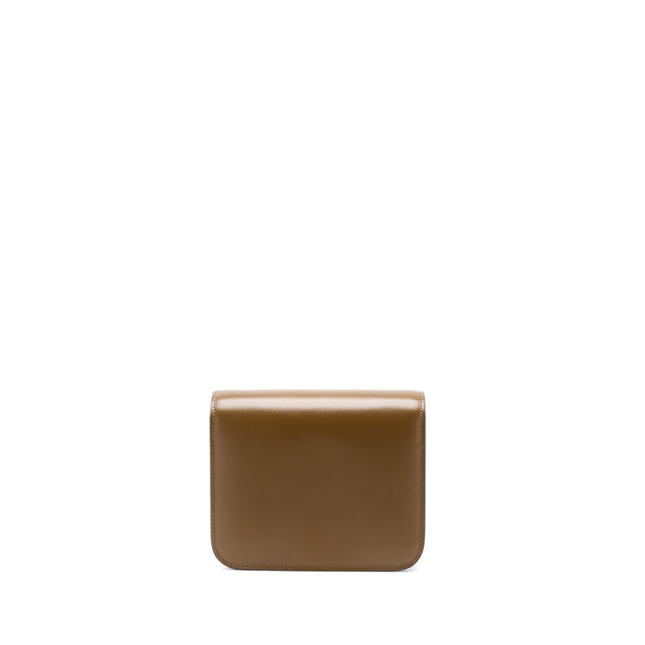 Top Quality Celine Teen Classic Bag in Box Calfskin Camel Brushed