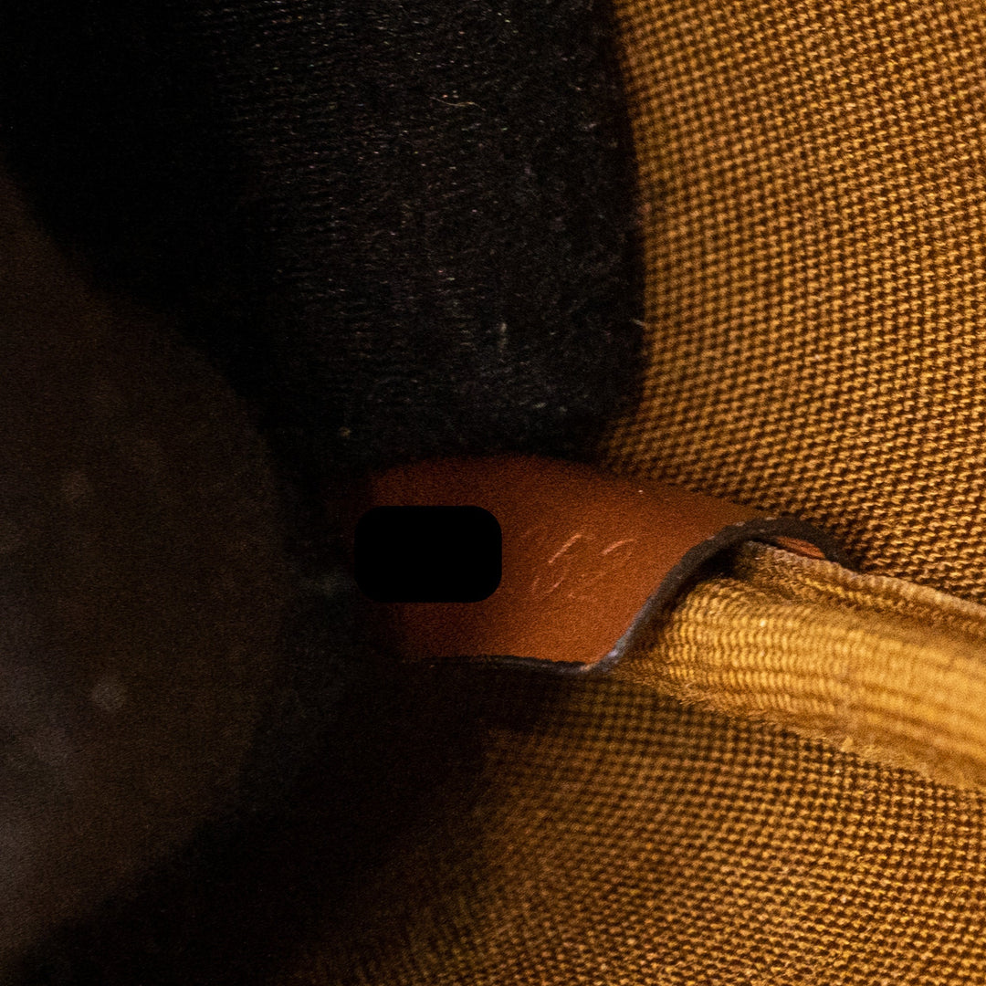 Celine Small Bucket Bag Triomphe Canvas/Calfskin Tan