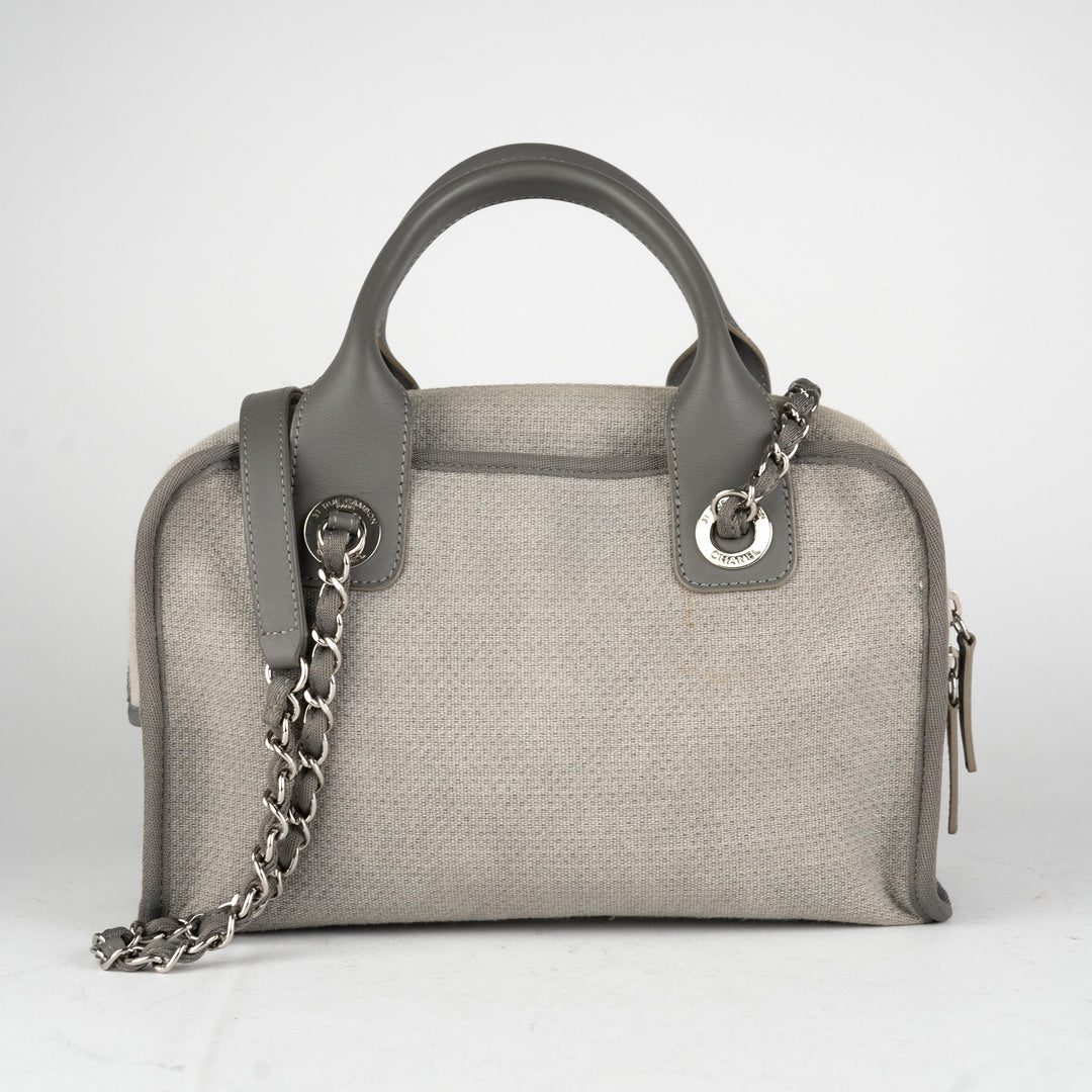 11/7 DOTD- Chanel Deauville Bowling Bag Grey