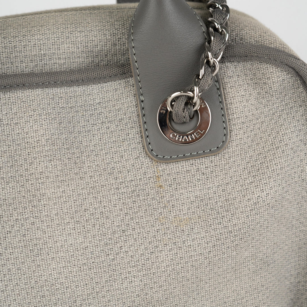 11/7 DOTD- Chanel Deauville Bowling Bag Grey