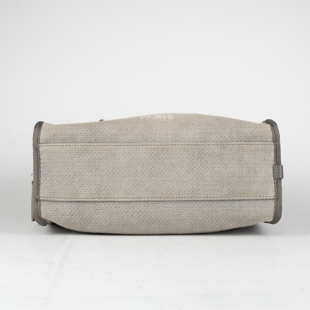 11/7 DOTD- Top Quality Chanel Deauville Bowling Bag Grey