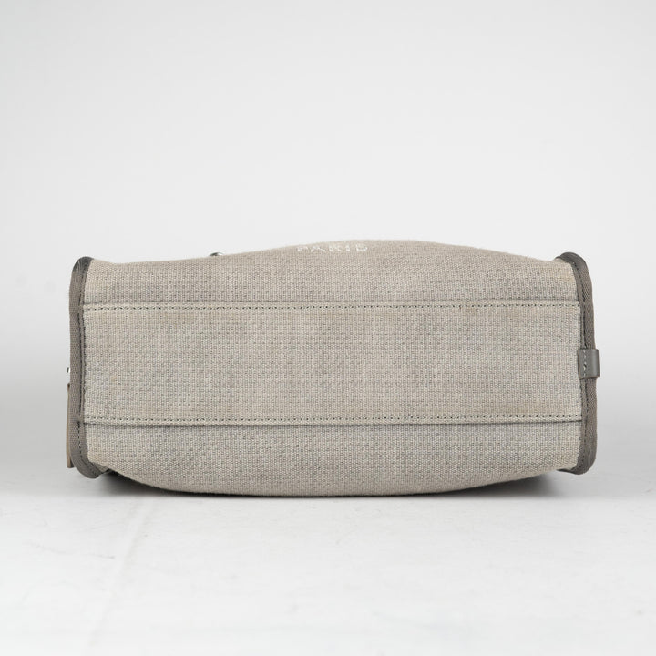 11/7 DOTD- Top Quality Chanel Deauville Bowling Bag Grey