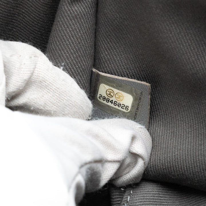 11/7 DOTD- Top Quality Chanel Deauville Bowling Bag Grey