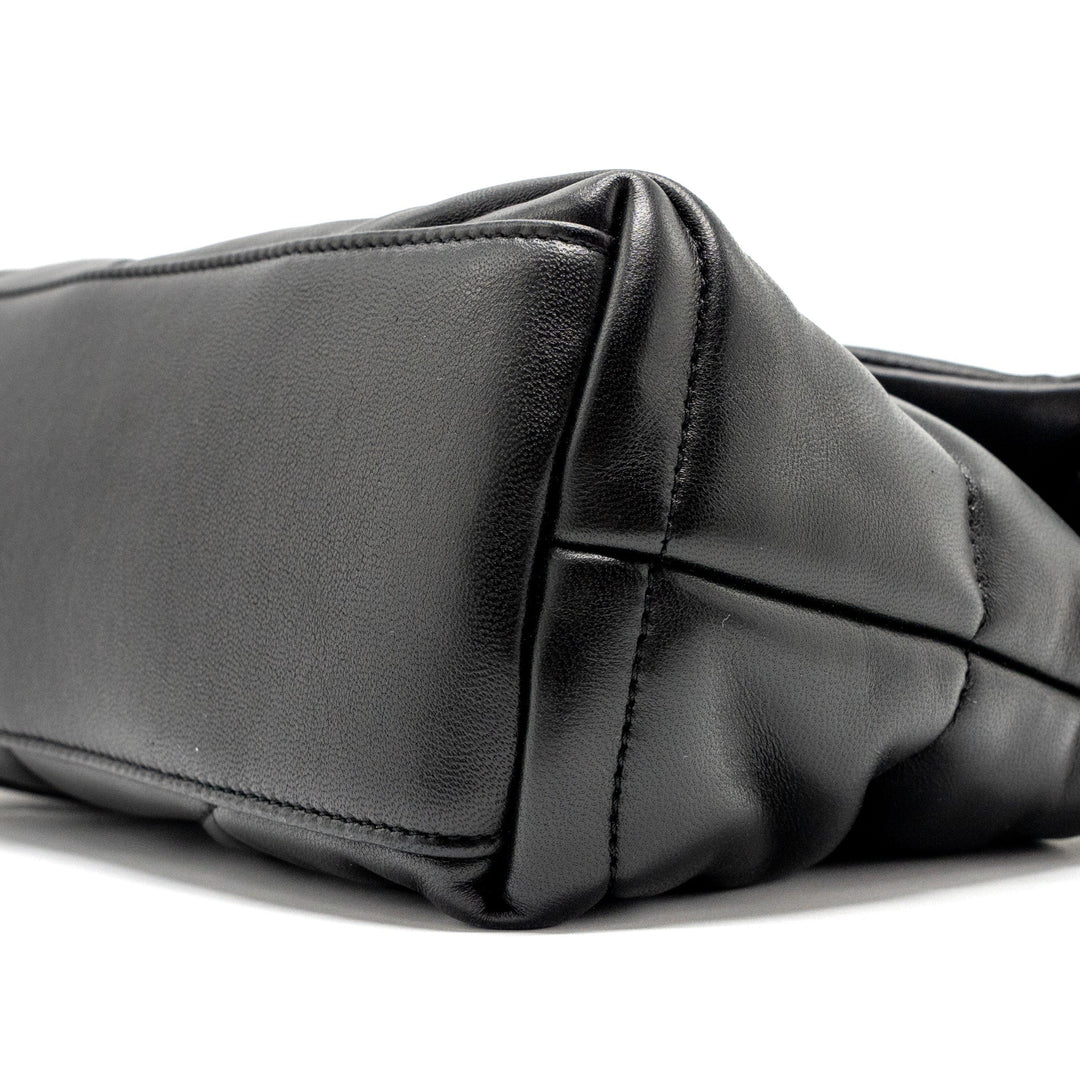 Saint Laurent/YSL Small Puffer Bag Nappa Black Multicolour Hardware