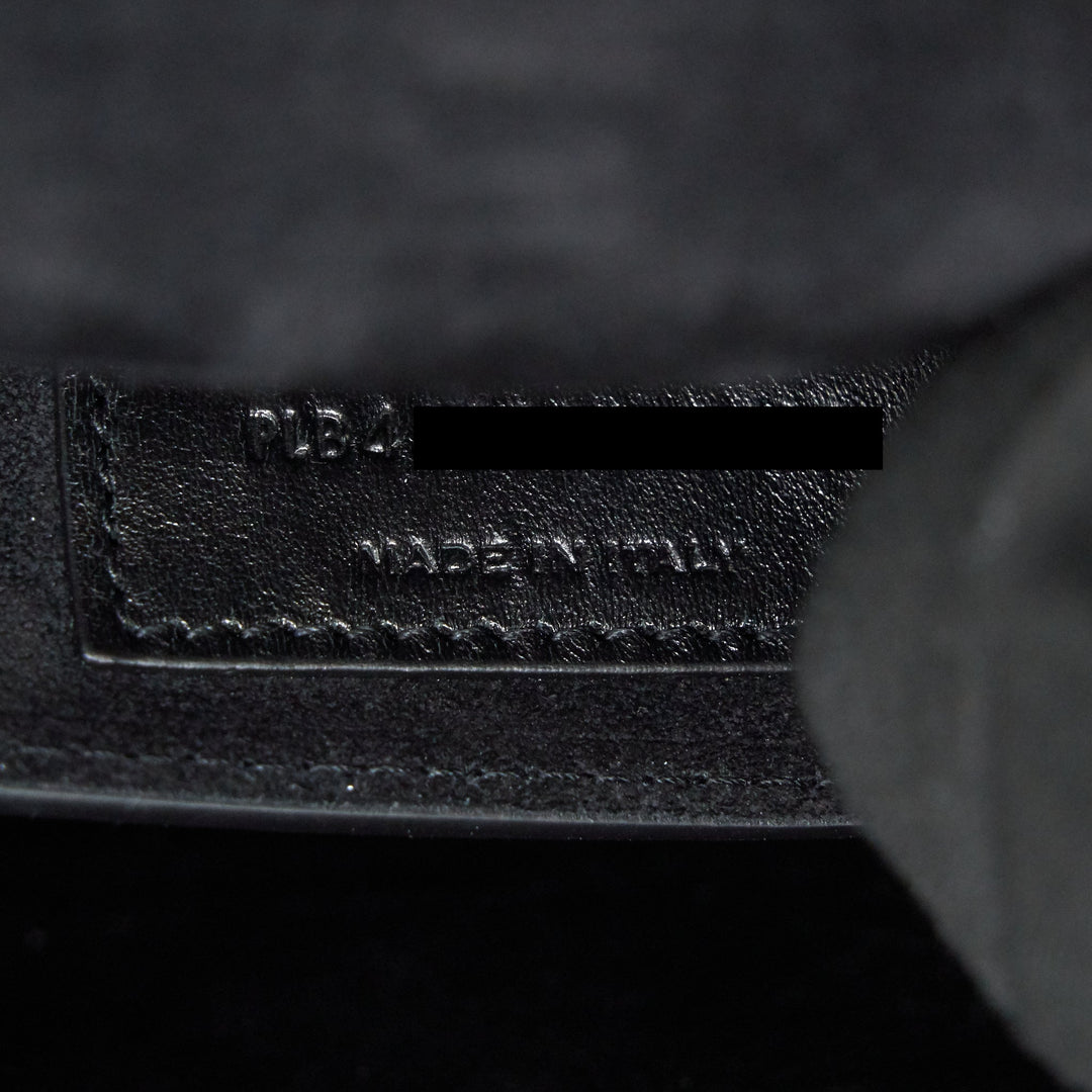 SAINT LAURENT SUNSET SHOULDER BAG BLACK SHW