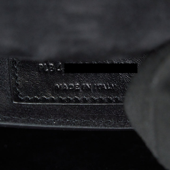 SAINT LAURENT SUNSET SHOULDER BAG BLACK SHW