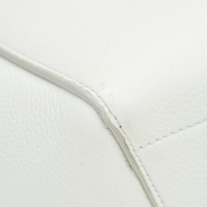 Top Quality Celine SANGLE BUCKET BAG IN WHITE