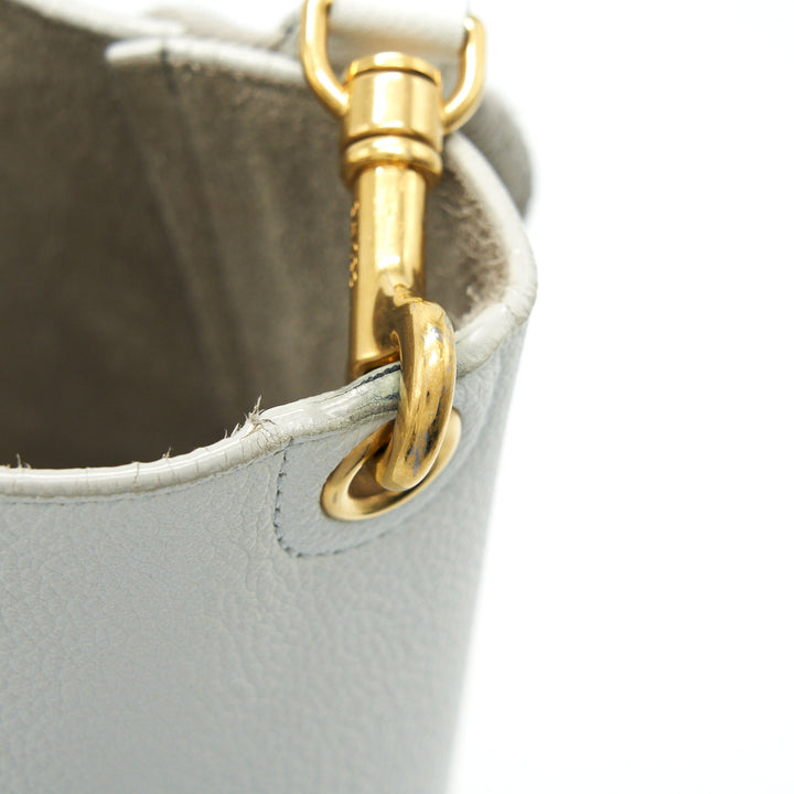 Top Quality Celine SANGLE BUCKET BAG IN WHITE