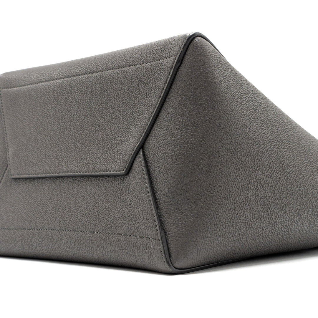 Celine Sangle Bucket Grained Calfskin Grey