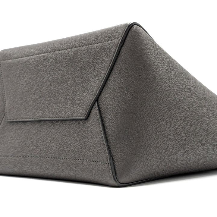 Celine Sangle Bucket Grained Calfskin Grey