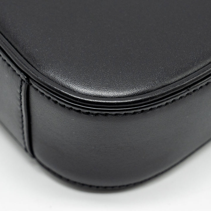Saint Laurent / YSL Mini LE 5 A 7 Hobo Bag Smooth Calfskin Black GHW