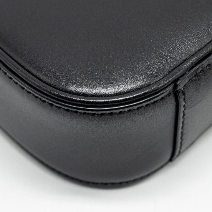 Saint Laurent / YSL Mini LE 5 A 7 Hobo Bag Smooth Calfskin Black GHW