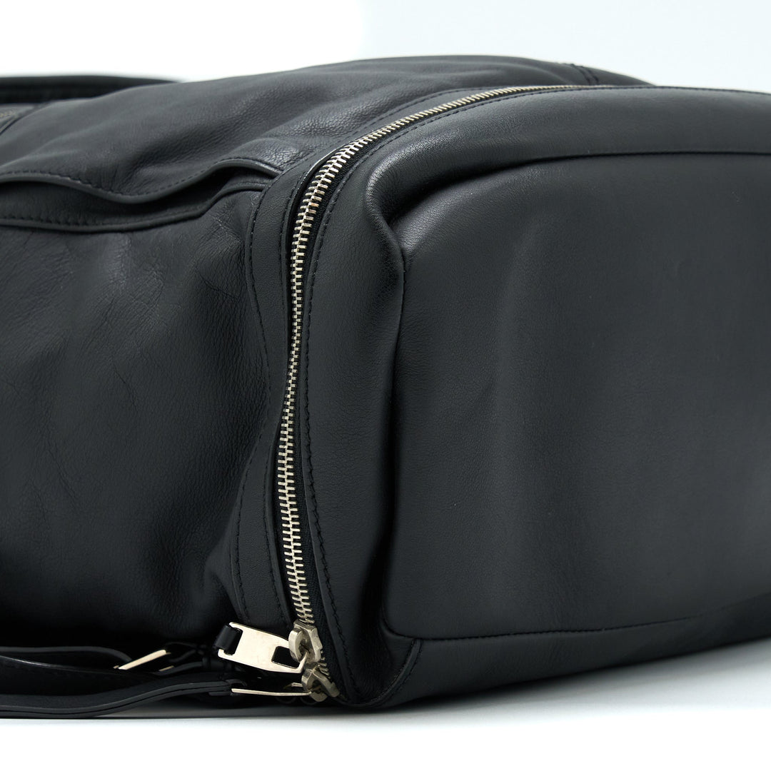balenciaga Backpack Calfskin Black SHW