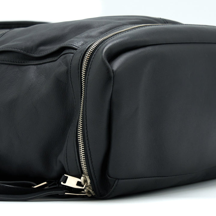 balenciaga Backpack Calfskin Black SHW