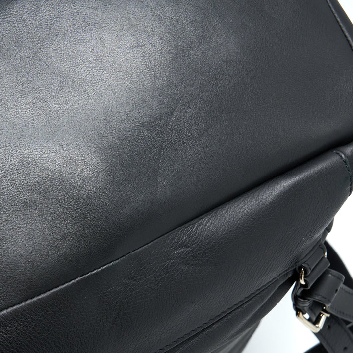 balenciaga Backpack Calfskin Black SHW