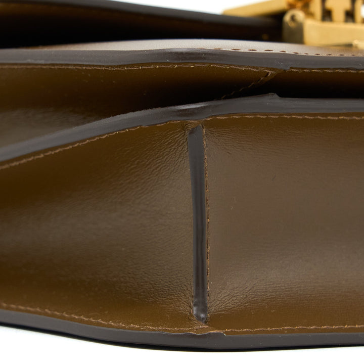 Top Quality Celine Teen Classic Bag in Box Calfskin Camel Brushed