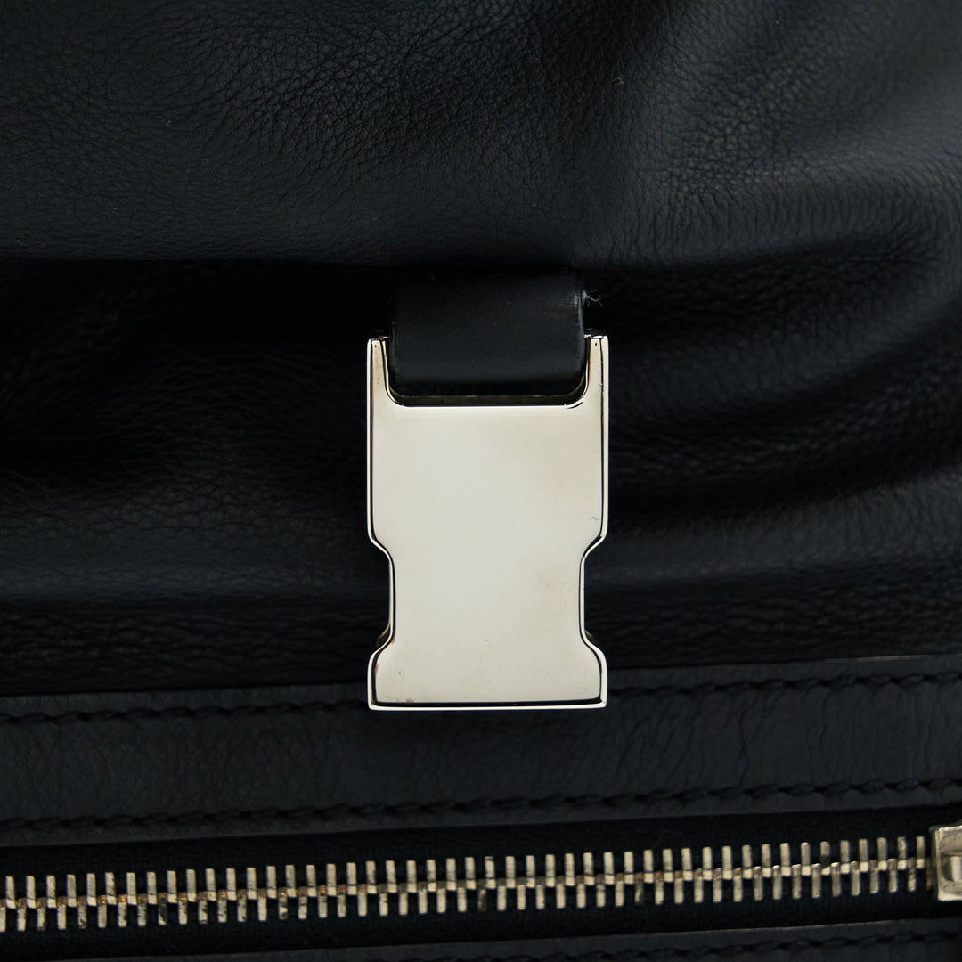 balenciaga Backpack Calfskin Black SHW