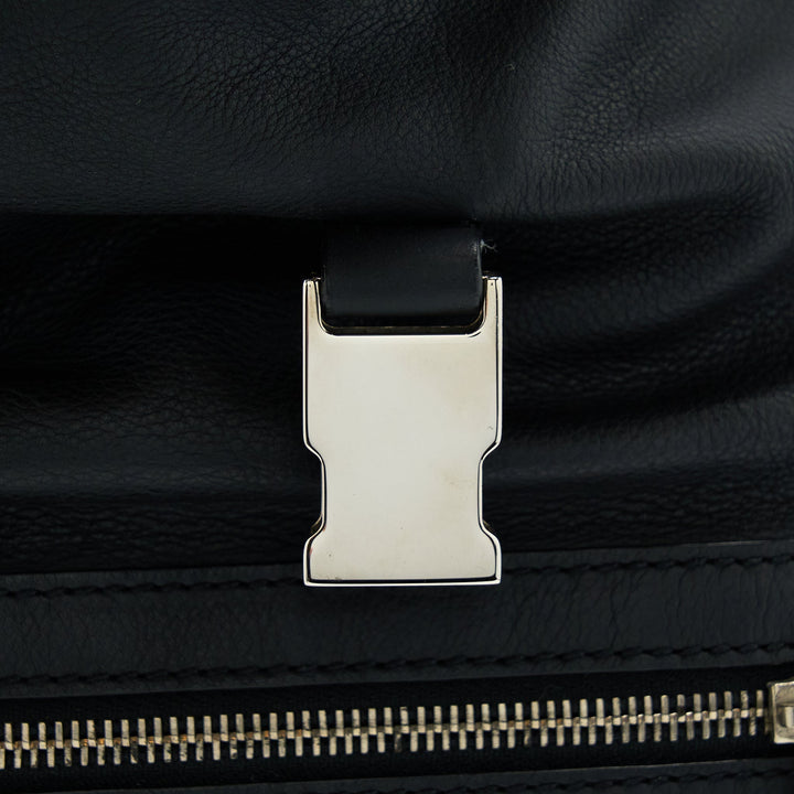 balenciaga Backpack Calfskin Black SHW