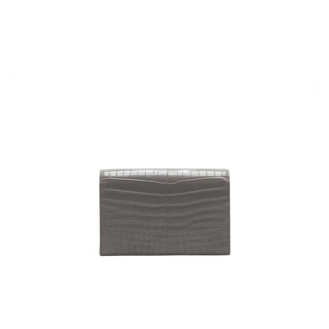 SAINT LAURENT KATE CHAIN WALLET WITH TASSEL