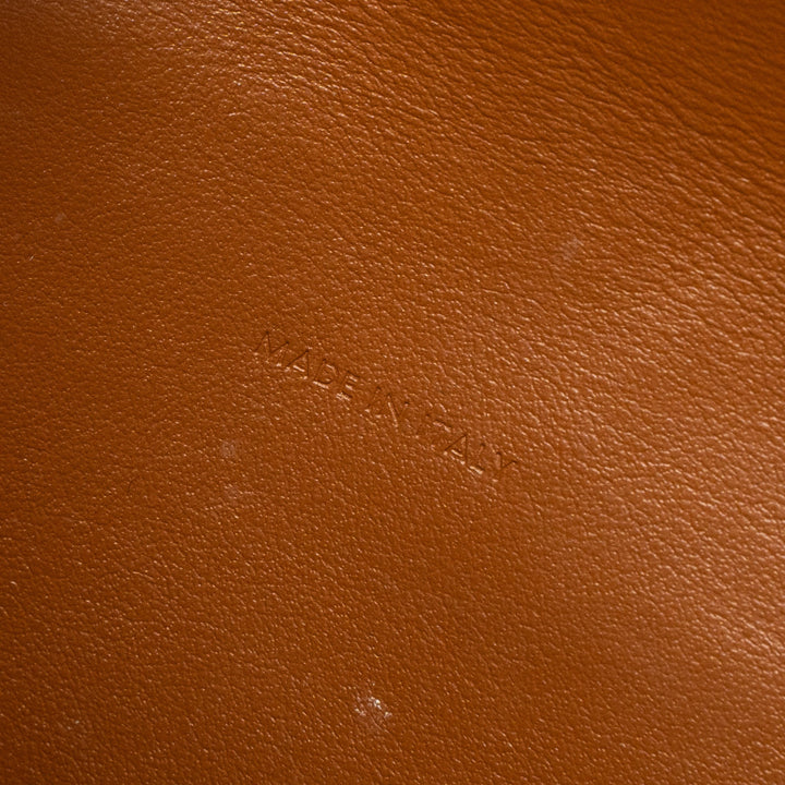 Top Quality Celine Wallet On Strap Triomphe Canvas/Smooth Lambskin Tan