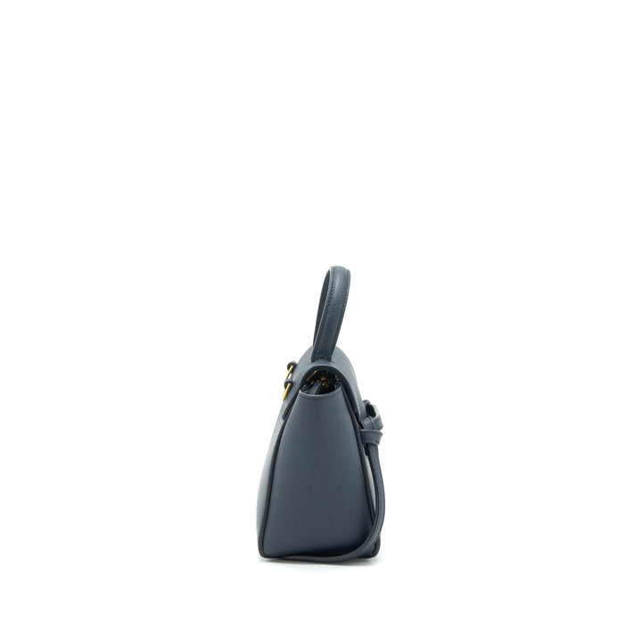 Celine Pico Belt Bag Grained Calfskin Navy