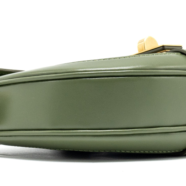 Celine Small Besace Bag Calfskin Light Khaki