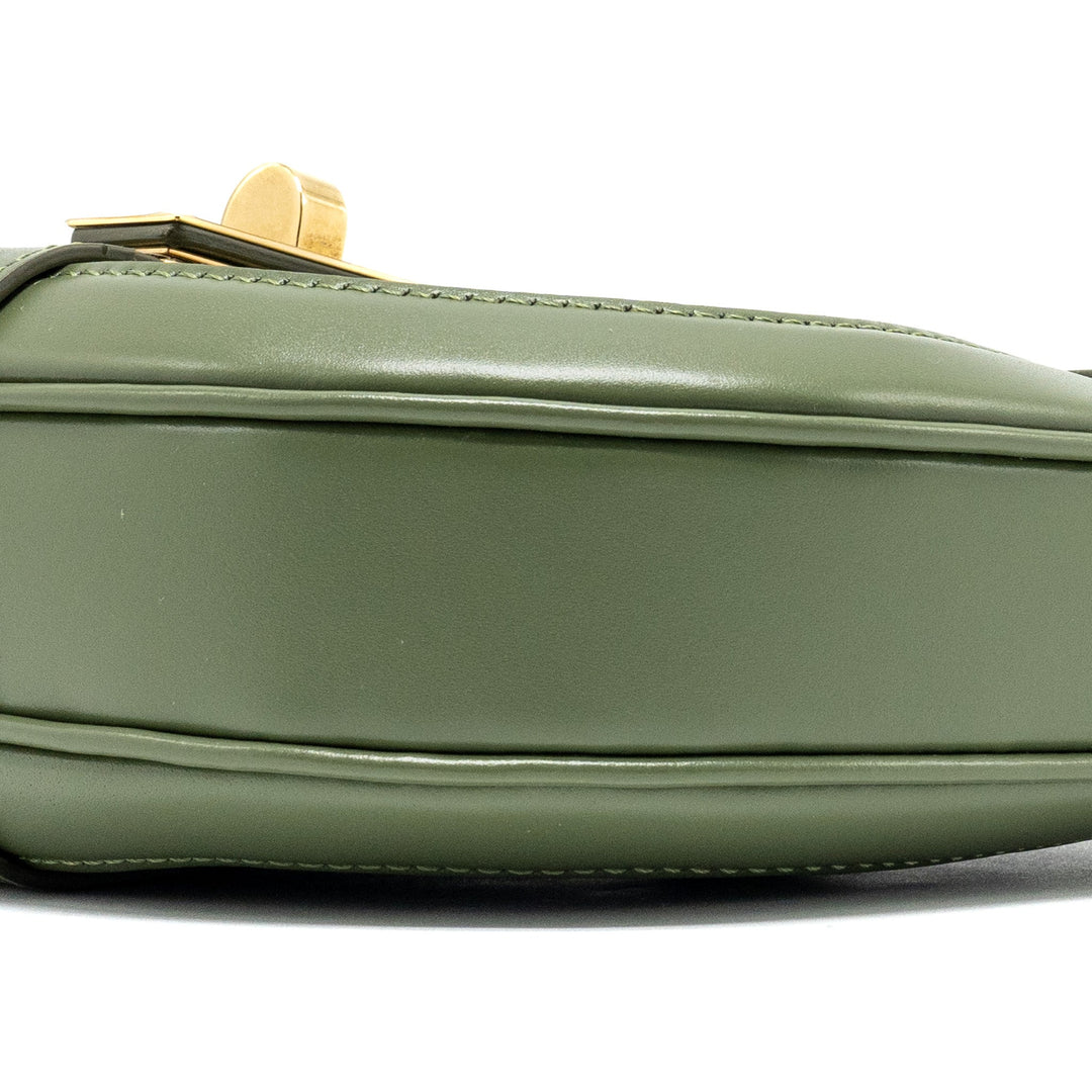 Celine Small Besace Bag Calfskin Light Khaki
