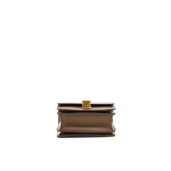 Top Quality Celine Small Classic Box Bag camel