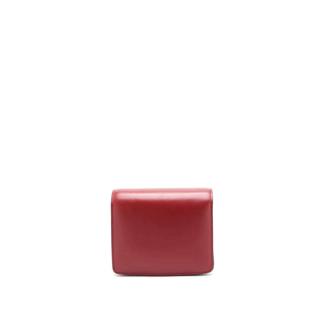 Top Quality Celine small Classic Box Bag Red with
