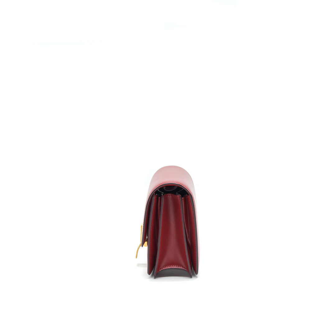 Top Quality Celine small Classic Box Bag Red with