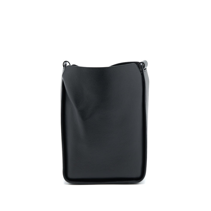 Top Quality Balenciaga Tool 2.0 North-South Tote Bag Calfskin Black with Black Hardware