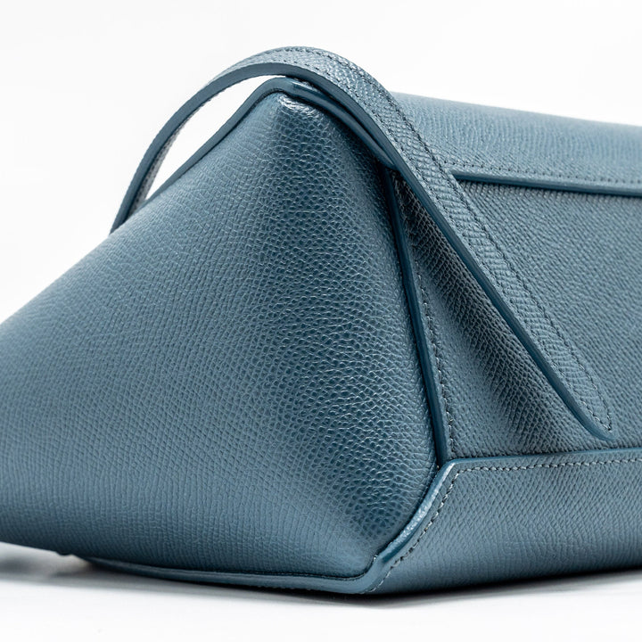 Top Quality Celine nano belt bag Grained Calfskin Blue