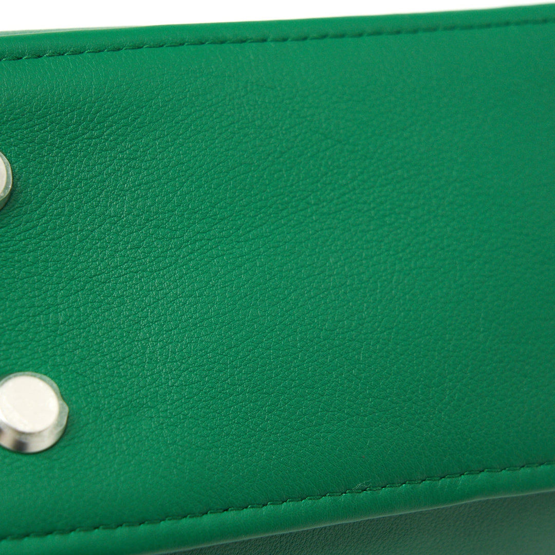 Top Quality Balenciaga Triangle duffle bag green shw