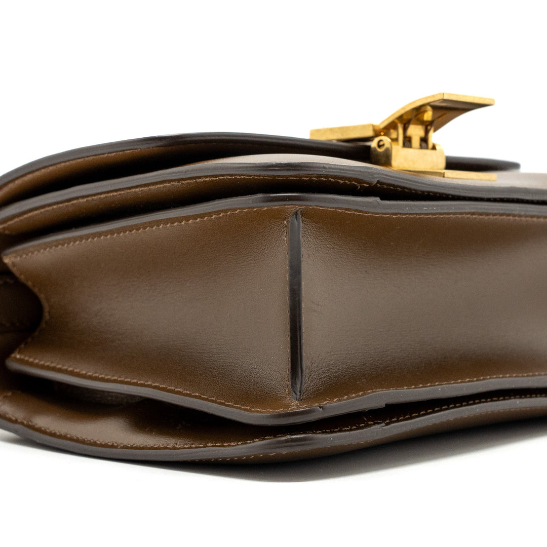 Celine Mini Classic Bag Box Calfskin Camel
