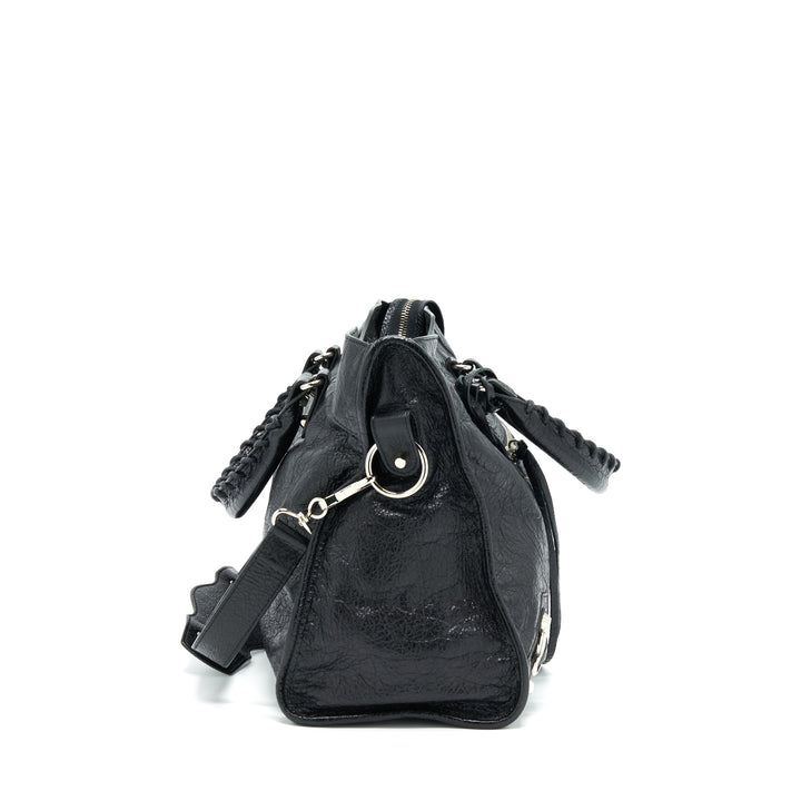 Top Quality Balenciaga City Bag Black SHW