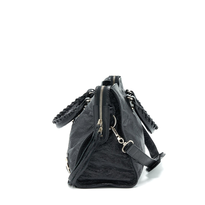 Top Quality Balenciaga City Bag Black SHW