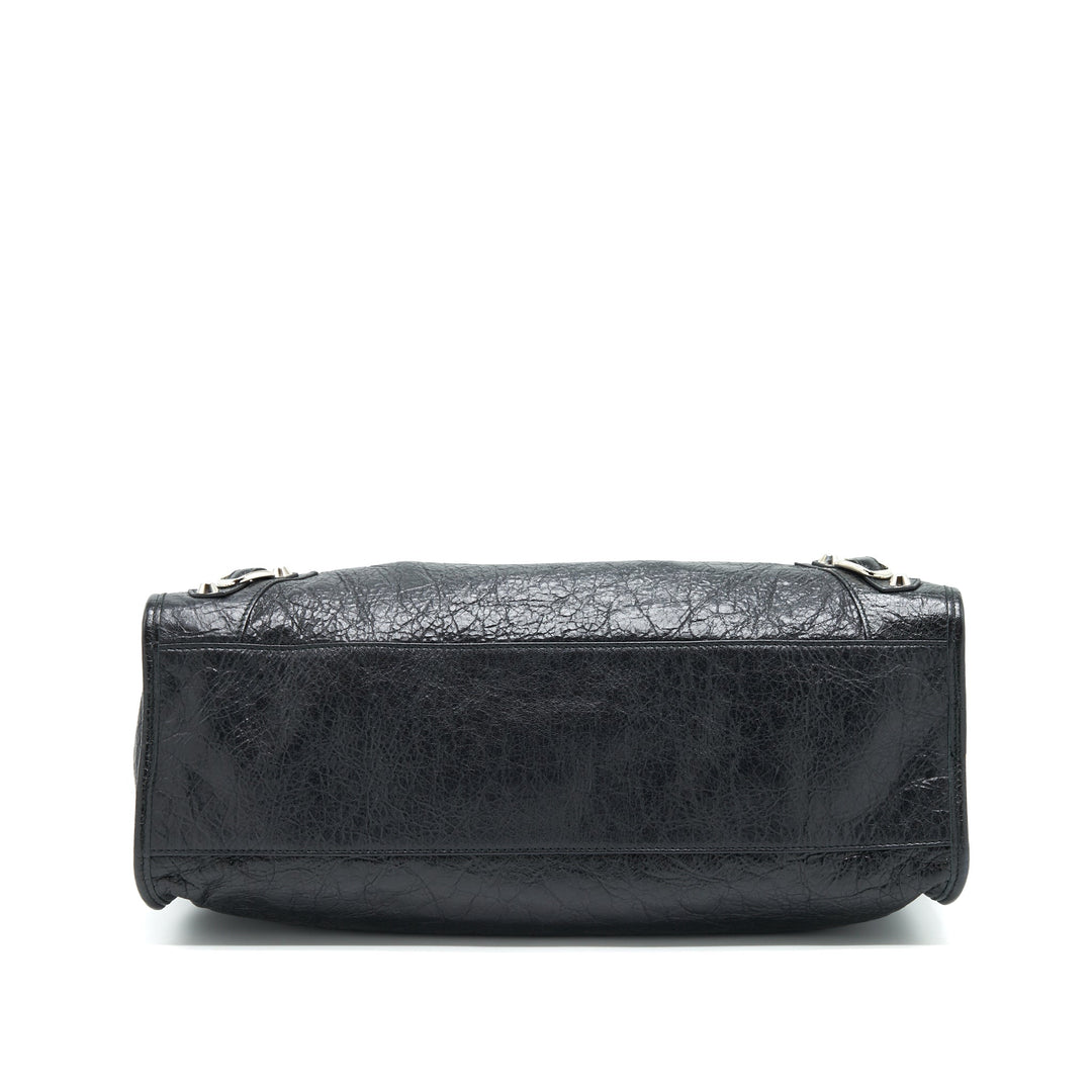 Top Quality Balenciaga City Bag Black SHW