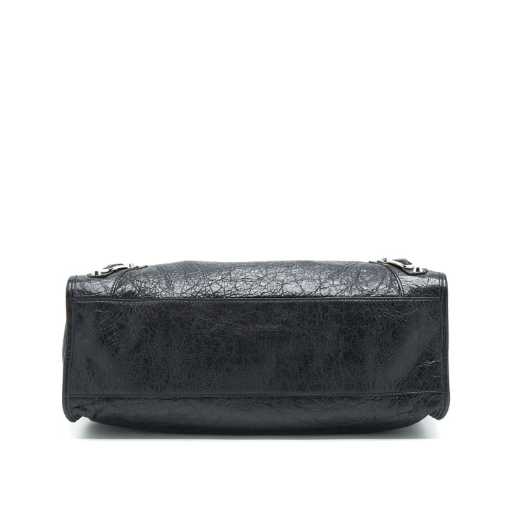 Top Quality Balenciaga City Bag Black SHW