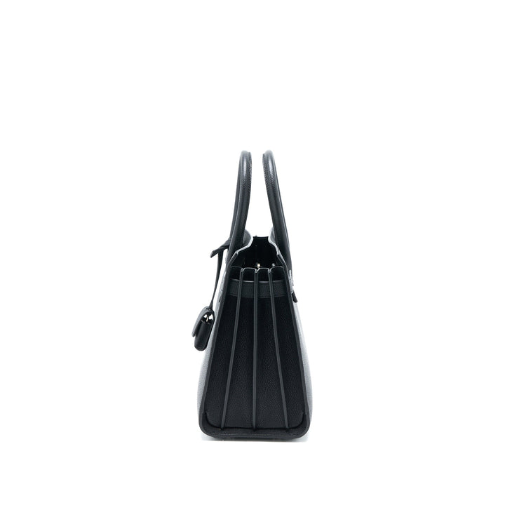 Saint Laurent Sac De Jour babe Grained Calfskin Black SHW