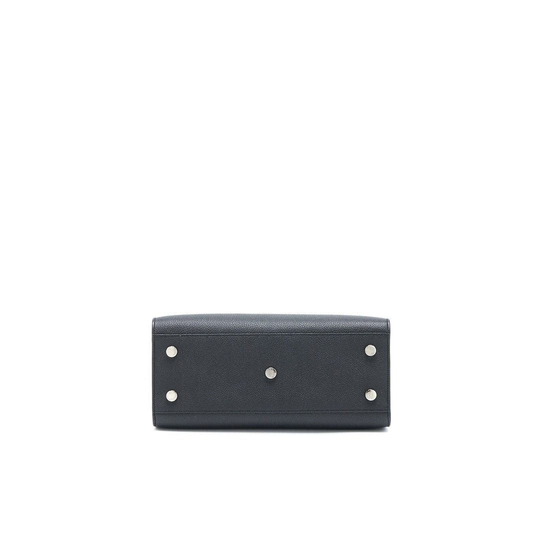 Saint Laurent Sac De Jour babe Grained Calfskin Black SHW