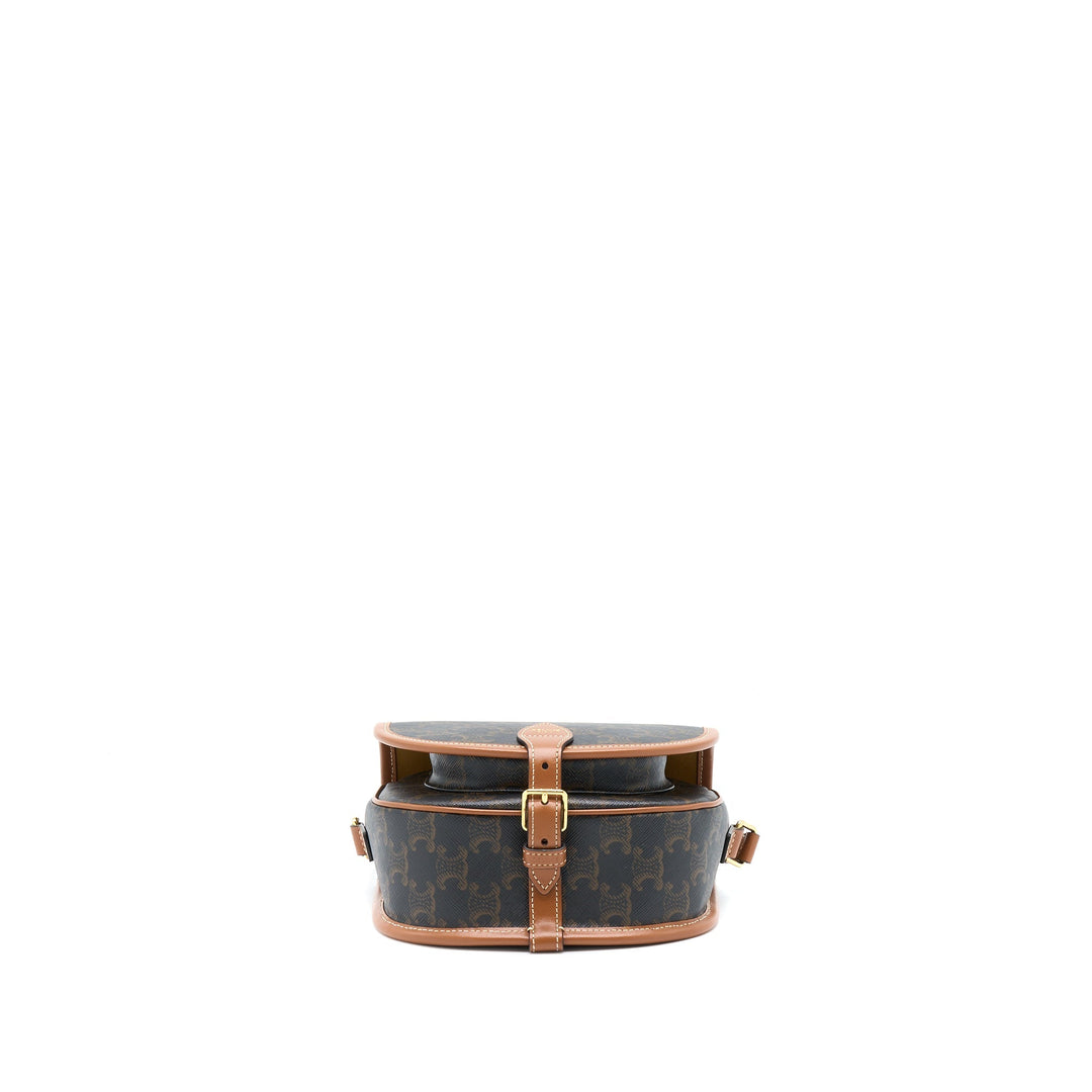 Celine Folco Medium Triomphe Canvas Bag