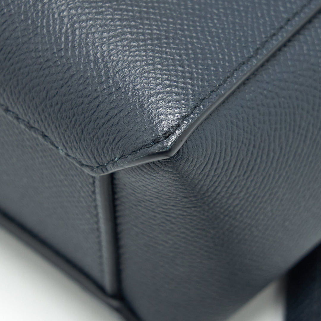 Top Quality Celine Pico Belt Bag Grained Calfskin Navy