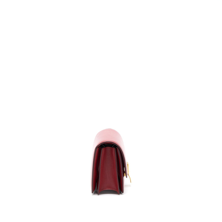 Celine Mini Box Calfskin Red