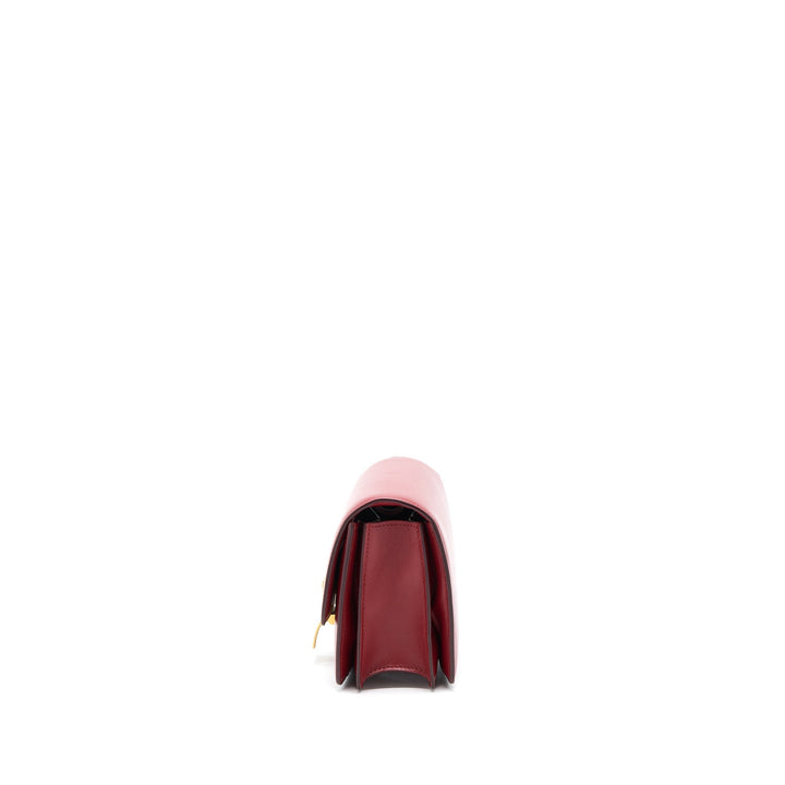 Top Quality Celine Mini Box Calfskin Red