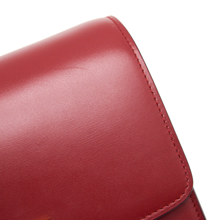 Top Quality Celine small Classic Box Bag Red with