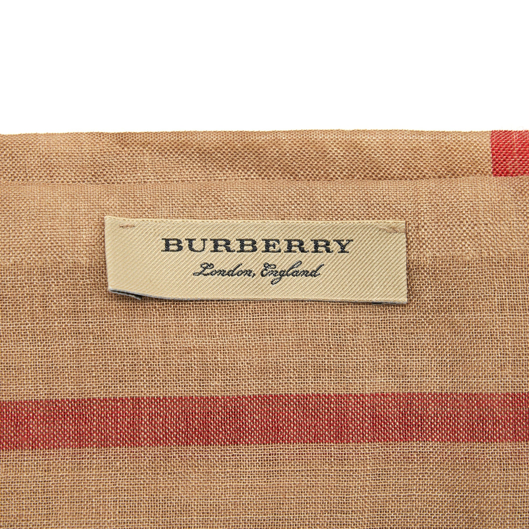 Burberry LADIES SCARVES BROWN