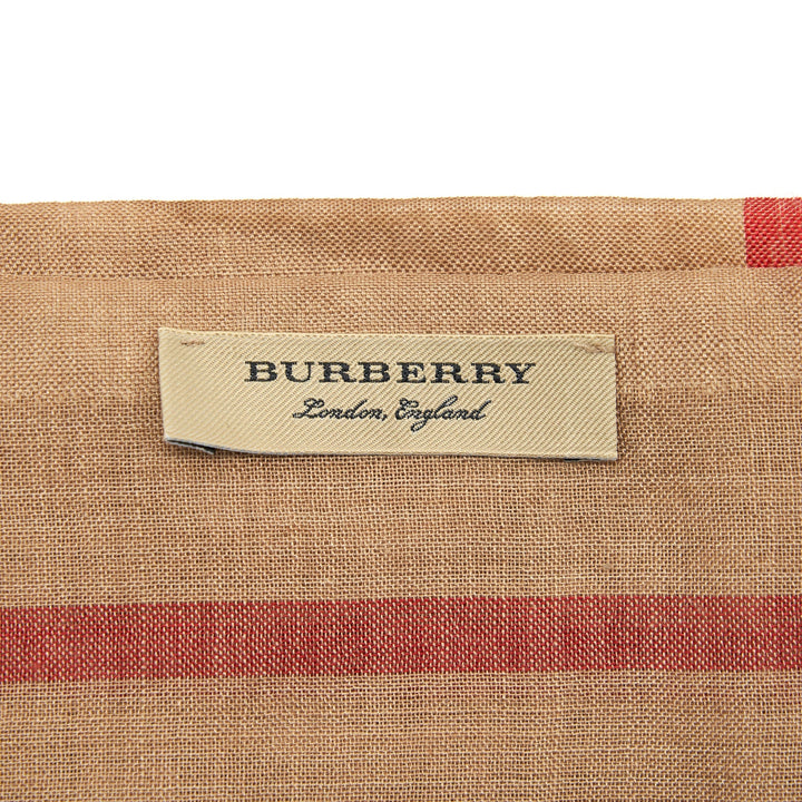 Burberry LADIES SCARVES BROWN