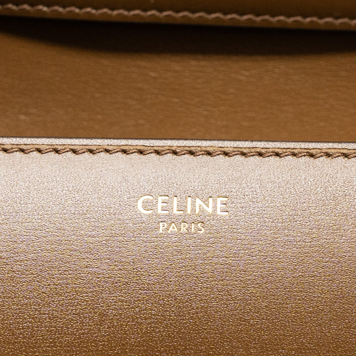 Celine Mini Classic Bag Box Calfskin Camel