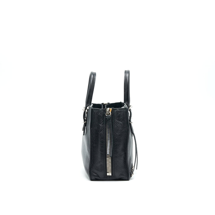 Top Quality Balenciaga Papier Mini A4 Classic Studs Bag Leather Mini Black