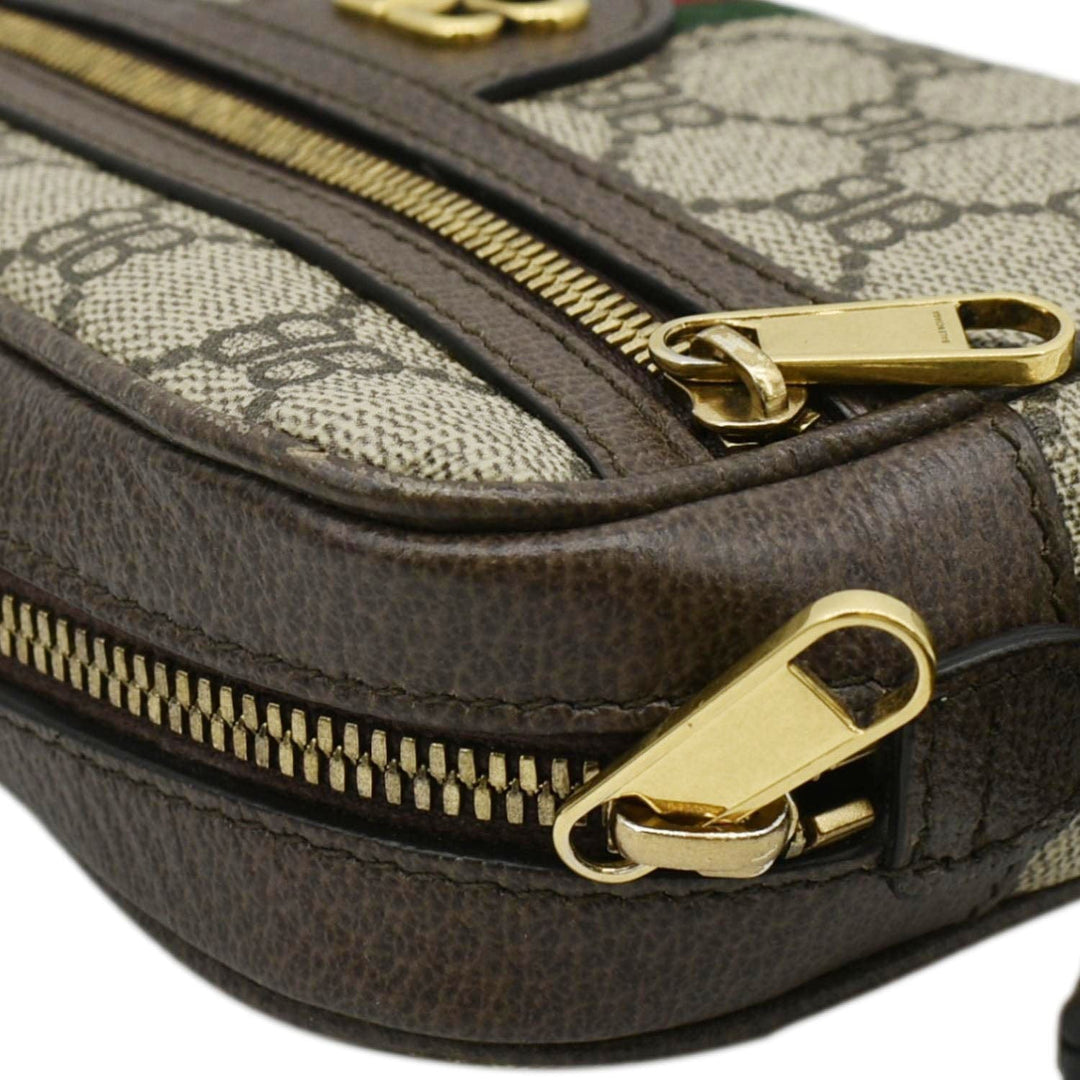 GUCCI X balenciaga The Hacker Project Web BB Supreme Camera Bag Beige 680128